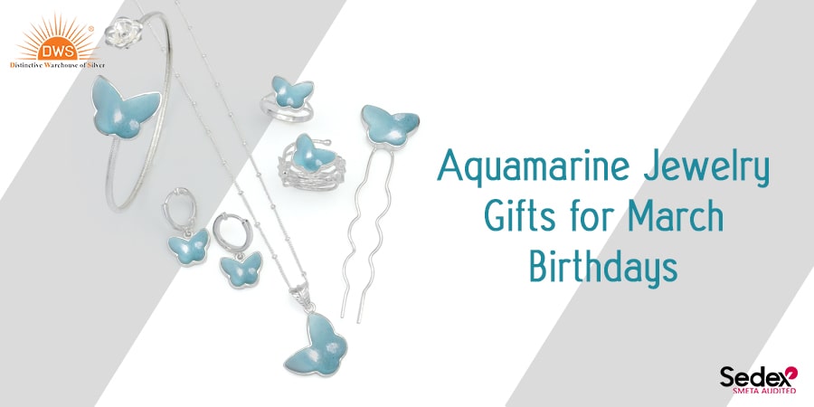 Aquamarine Jewelry Gifts for March Birthdays